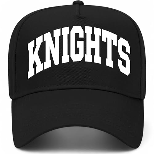 Knights Collegiate Hat (US, Alpha, One Size, Black)