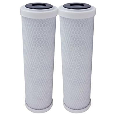 2 Pack Flow-Pur 8 Carbon Block Filter Compatible Cartridge WCBCS-975-RV by American Water Solutions