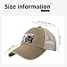 Rascal Music Flatts Hat Cap Fashion Cool Cowboy Mesh Baseball Cap Design Graphic Adjustable Hat for Men Women Natural