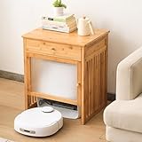 JHDXL Roboter Vakuumaufbewahrung Beistelltisch Beistelltisch Schrank, Lagerregal for Kehrroboter,...