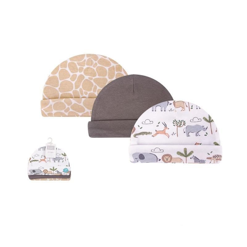 Image of Hudson Baby Baby Girls' Caps, Mittens and Socks Set