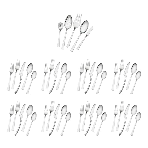 J.A. Henckels Bellasera 45-Piece Flatware Set, Service for 8