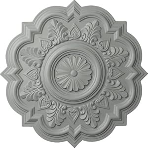Ekena Millwork Deria Deckenrosette CM20DR 20 1/4-Inch