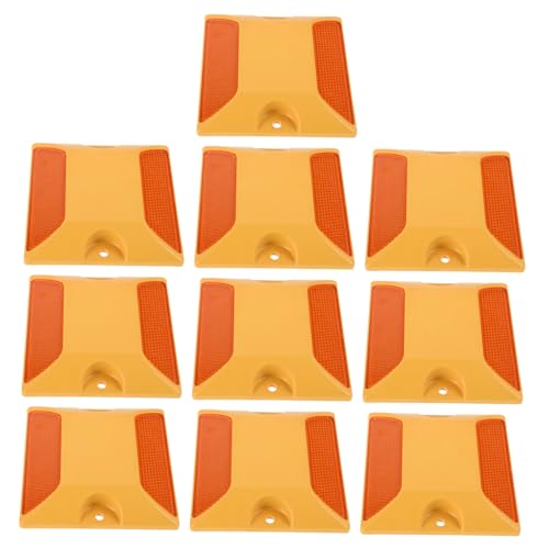Marcadores Reflectivos para Carretera 10 Piezas Amarillo miniatura 1