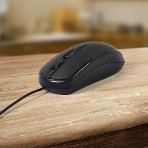 Image of Wired USB Keyboard 107 Keys & Mouse Set (2 Pc Set)