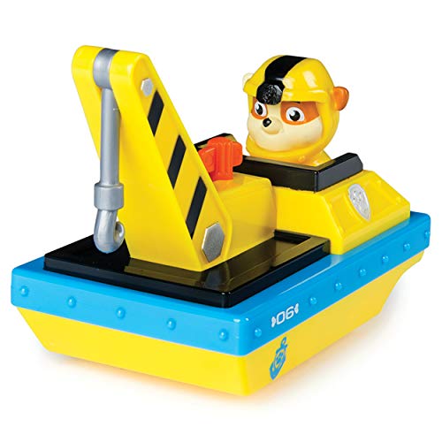 Paw Patrol Rubble bateau SwimWays figurine avec véhicule de bain pour enfant