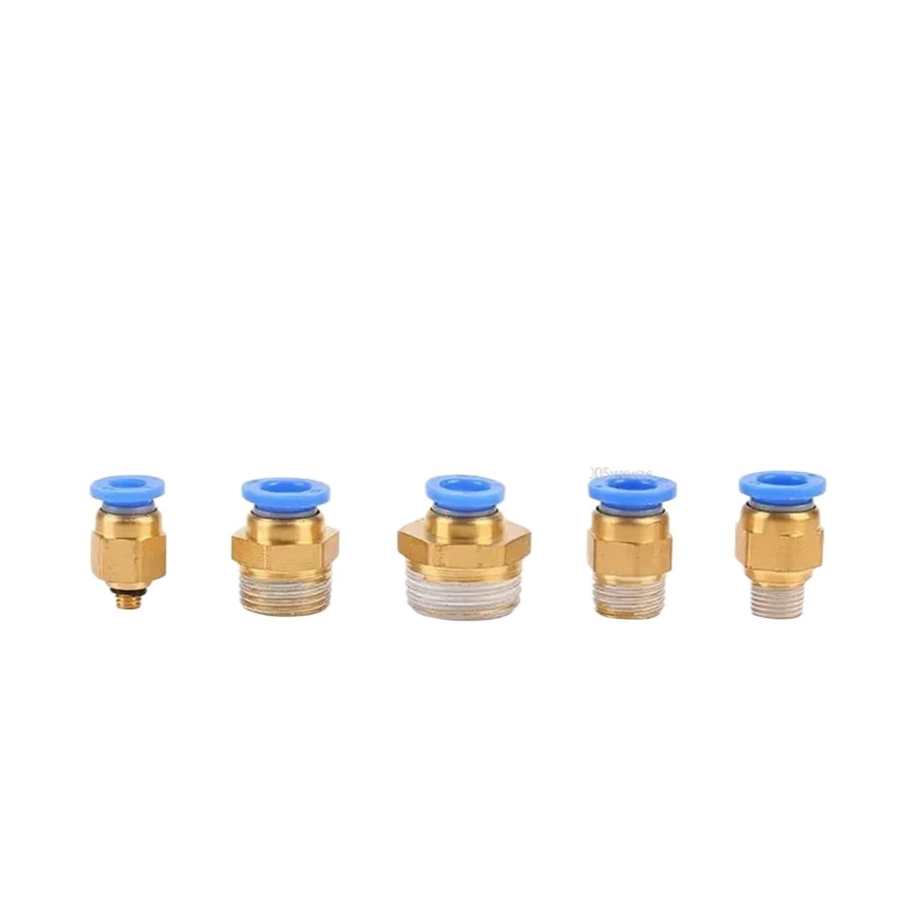 Conector rápido de tubería PC con liberación instantánea para circuitos neumáticos
