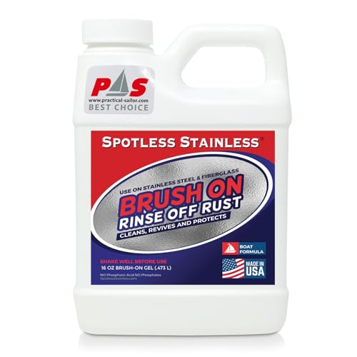 Spotless Stainless Marine Rust Remover and Protectant - 16 Ounce