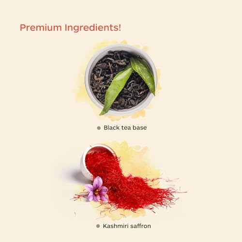 FILLI CAFE Zafran Black Tea Bags 2g x 25-Pieces