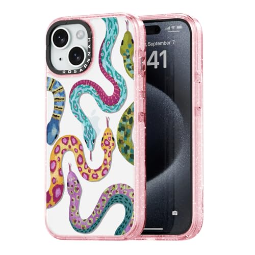 Coque téléphone résistante aux chocs iPhone 15 Rosarnnah