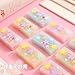 6pcs - Jelly Semi Transparent Star Eraser Art Drawing Sketching Eraser-Star Eraser