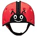 safehead - Casco para bebé Rojo Mariquita Talla:42 to 52 Head circ.