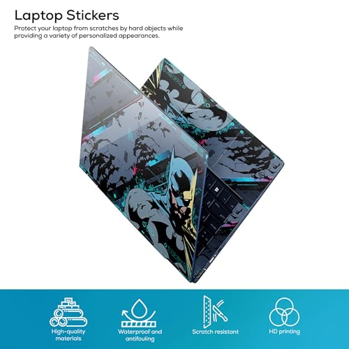 Image of Full Body Laptop Skin /Sticker /Cover Bubble-Free| Laminated| Removable| HD Quality Sticker for Laptops Upto 15.6 Inches Compatible with Hp /Dell /Acer /Lenovo /Asus etc.(DSGN-206)