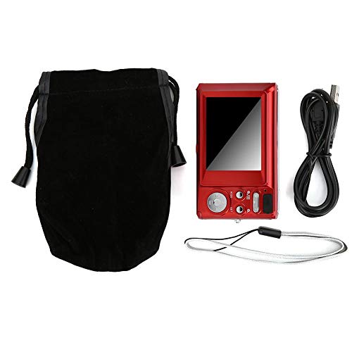 Rodipu 8-Fach Zoom HD tragbare Digitalkamera, 2,4-Zoll-Bildschirm Kinderkamera, Multifunktion für Anfänger Kinder…