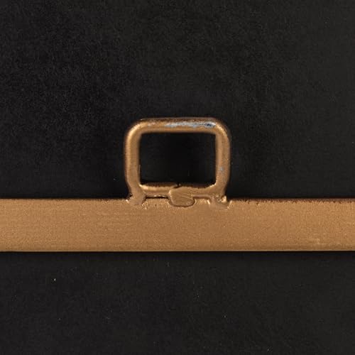 Image of Creative Co-Op Metal Framed Arched Wall Mirror with Bow Accent, Gold Finish,