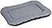Knuffelwuff Wasserfestes In und Outdoor Hundebett Lucky aus Nylongewebe XXL 118 x 85cm Grau - abnehmbarer Bezug - waschbar - für große, mittelgroße und kleine Hunde