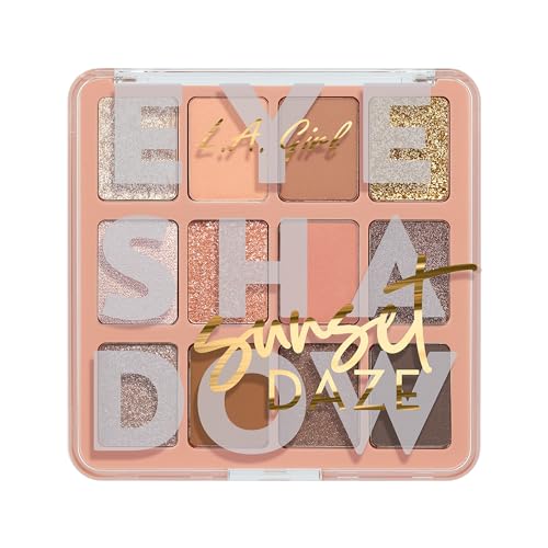 L.A. Girl Sunset Daze Eyeshadow Palette, Under the Sun G97921