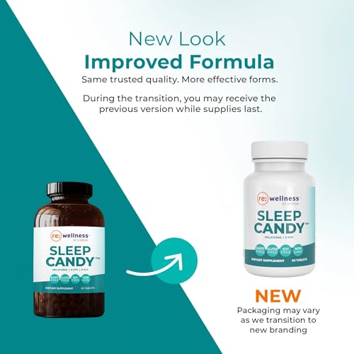Reignite Wellness by JJ Virgin | Sleep Candy | Chewable 5-HTP Supplement with Inositol, Vitamin B6, Melatonin & L-Theanine for Adults | Lemon Flavor | 60 Tablets - Image 4