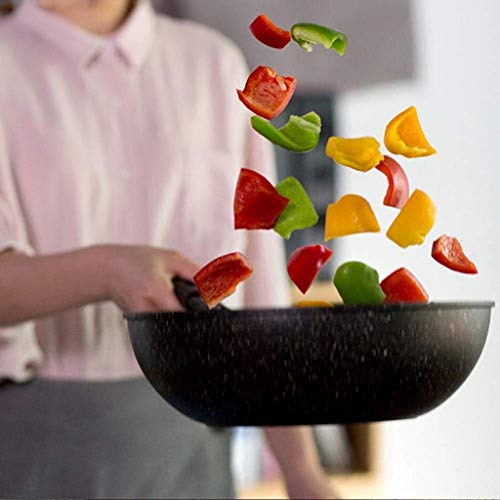 Wok de acero inoxidable antiadherente con tapa miniatura 6