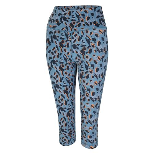 Dare 2b Women's Influential 3/4 Gym Leggings Blue - Image 4