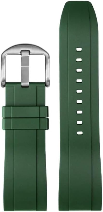 Rubber Watch Strap Fit For Seiko For Rolex 20mm 22mm 24mm Quick Release Watchbands Waterproof Sports Men's Watch Accessories