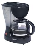 Bestron ACM16 Coffee & Tea Kaffeebereiter für 6 Tassen, 600 W, Schwarz
