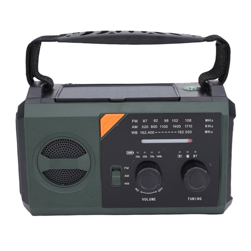 Radio solaire de camping Irfora 30000mAh pour intérieur et extérieur