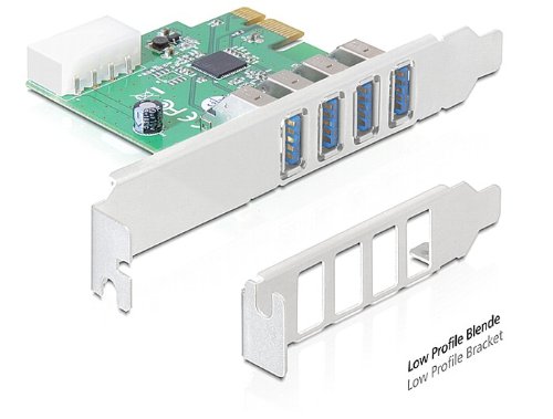 Preisvergleich Produktbild DeLock PCI Express Karte (4X USB 3.0)