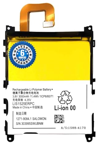 Image of Original LIS1525ERPC Battery for Sony Xperia Z1 L39h LIS1525ERPC 3000mAh 6 Month Warranty*** (RFG4)