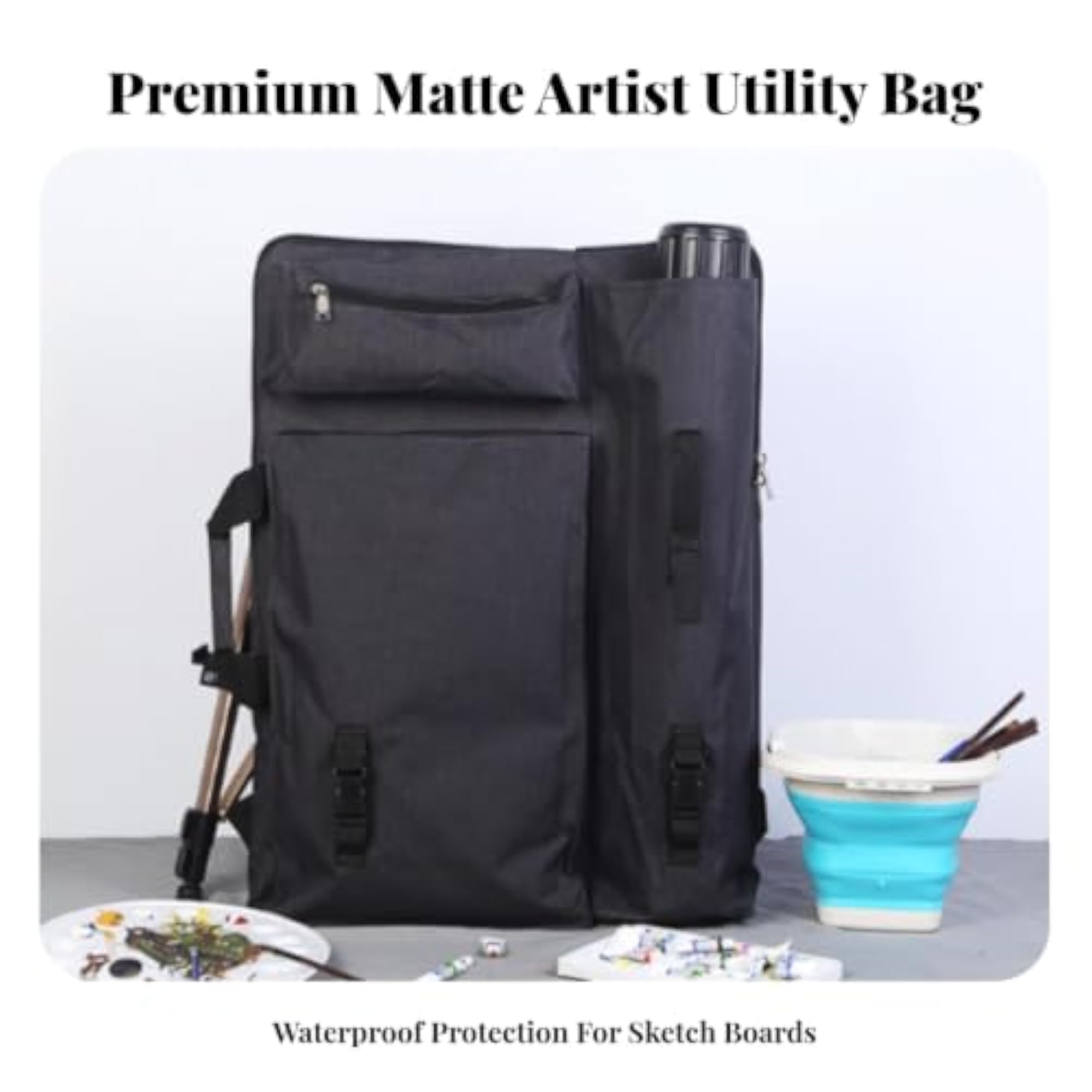 Waterproof Sketch Board Bag Water-Resistant Drawing Board Bag