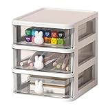Office Organizer - 3 Drawer Compact Storage Piece Designed in 2025 Contemporary Lines Offering Efficient Use, Balanced Aesthetics, and Long-Term Practical Order for Any Environment