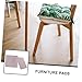 POPETPOP 3sets Chair Pad Felt for Hardwood Floors Cuttable Protectors No Tool Needed 32pcs*3