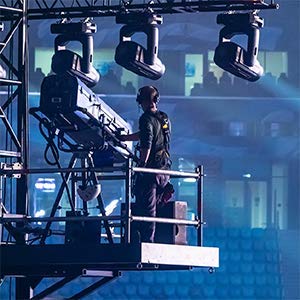 Miniatura 4 de Cable de conexión DMX de 3 pines XLR macho a hembra, 3 pies, color blanco, cable de datos DMX512 de 120 ohmios para luces de escenario y controles