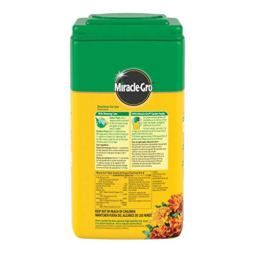 Image of Miracle-Gro Water Soluble All Purpose Plant Food, 5.5 lb. | Fertilizer For All Indoor or Outdoor Plants including Roses, Flowers, Vegetables, Houseplants, Trees, and Shrubs