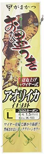 アオリイカ浮き釣り仕掛けのオススメ だいたいイカ釣り