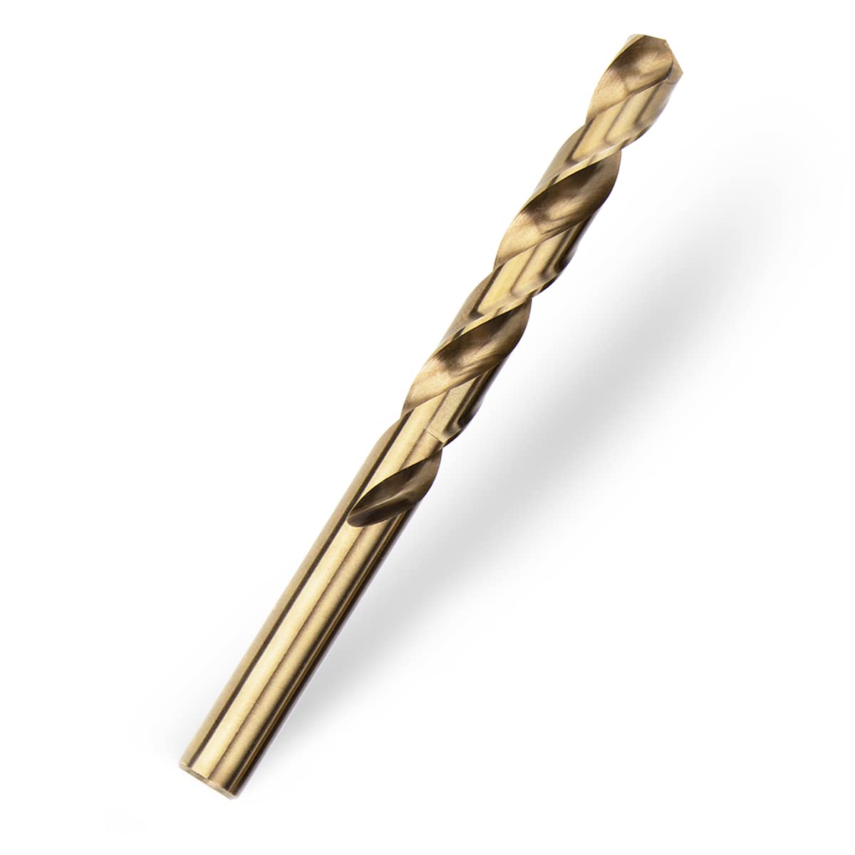 Meccion HSS-Co Brocas Helicoidales para Metal, Acero Inoxidable, Madera, Plástico y Hierro (12mm x 151mm x 1pc)