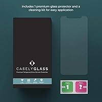 Vista 3 de Casely Protector de pantalla de vidrio templado para iPhone 11 Pro Max/iPhone XS Max