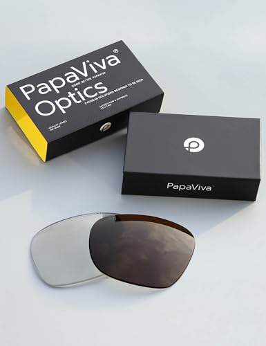 Image of Replacement Lenses for Ray-Ban Meta Wayfarer RW4008 & RW4012 53mm AI Glasses - Photochromic, Anti Blue Light Lens