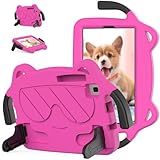 Étui pour tablette adapté aux enfants : fabriqué entièrement en caoutchouc mousse EVA et polycarbonate sans danger pour les enfants et non toxiques, excellent compatible avec les enfants et les adultes. Style de dessin animé unique qui s'adapte à l'esprit de l'enfant.