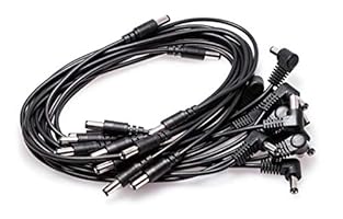 Includes 12 standard center-negative polarity DC power cables 10 x 18" cables with 2.1mm Right Angle to Straight Black Barrel Plugs (PPBAR-RS) 2 x 24" cables with 2.1mm Right Angle to Straight Black Barrel Plugs (PPBAR-RS24) Direct replacement kit fo...