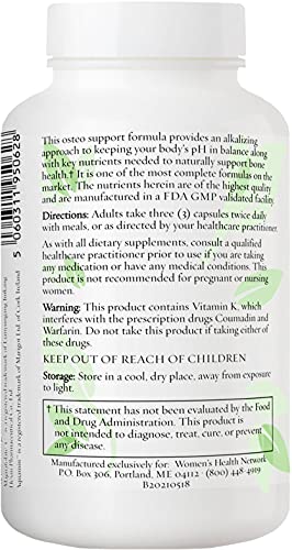 Better Bones Builder By Women's Health Network - Specially Formulated Multivitamin For Women With Greater Risk For Bone Health Issues - 180 Capsules (1 Bottle) #TOP1