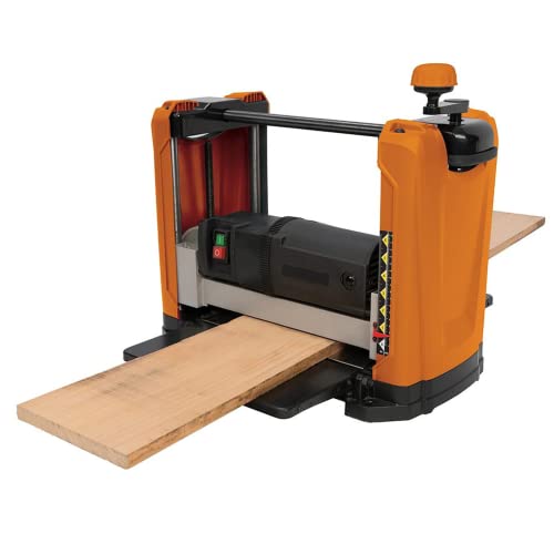 Daptez ® Professional Planer Thicknesser 317mm Woodworking Workshop Professional Tool Large Infeed and Outfeed Tables Provides Support for Longer Workpieces 9 Daptez ® Professional Planer Thicknesser 317mm Woodworking Workshop Professional Tool Large Infeed and Outfeed Tables Provides Support for Longer Workpieces - Image 9