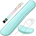 Gimars Superfine Fiber Widen Memory Foam Set Nonslip Mouse Pad Wrist Support & Keyboard Wrist Rest Support for Office, Computer, Laptop & Mac & Comfortable & Lightweight for Easy Typing & Pain Relief