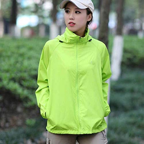 BITUBITU Jaqueta corta-vento impermeável para ciclismo; casaco de chuva leve para atividades ao ar l