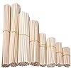 Ronde houten stok for ambachten cake-deuvel Diy Duurzaam Deuvel Building Woodworking Tool (Color : 15cmx5mm 50pcs)