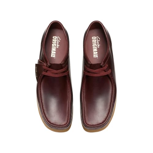 Image of Clarks Men's Wallabee Oxford, Black