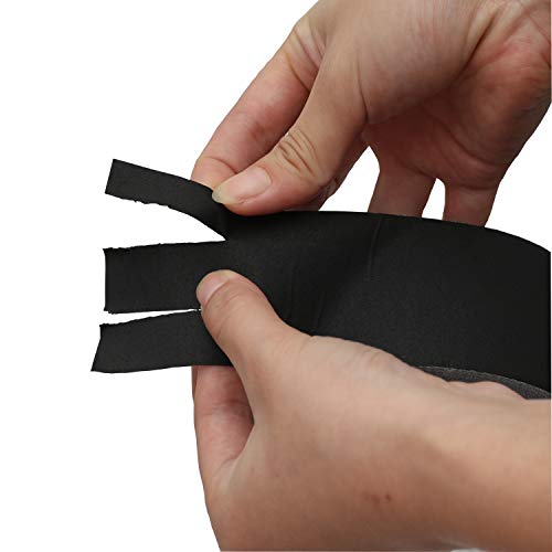 Image of WELSTIK Black Gaffer Tape 2 Inches x 33 Yards, No Residue, Non-Reflective,Waterproof, Can be Torn by Hand, Gaffers Cloth Tape for Photography, Shooting Background Fixed