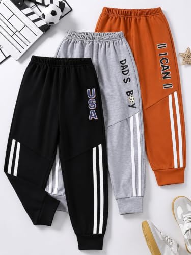 Image of Googo Gaaga Boys Trouser | Cotton Jogger Trousers Pack of 3