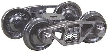 Kadee HO Scale Vulcan Double Truss Truck, 33" Ribbed Wheels (1pr)