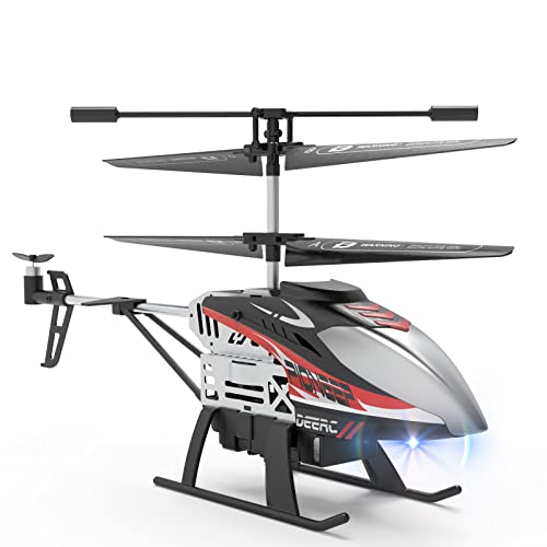 DEERC DE52 Remote Control Helicopter,Altitude Hold RC Helicopters with Storage Case Extra Shell,2.4GHz Aircraft Indoor Flying Toy with High&Low Speed Mode,2 Modular Battery for 24 Min Play Boys Girls